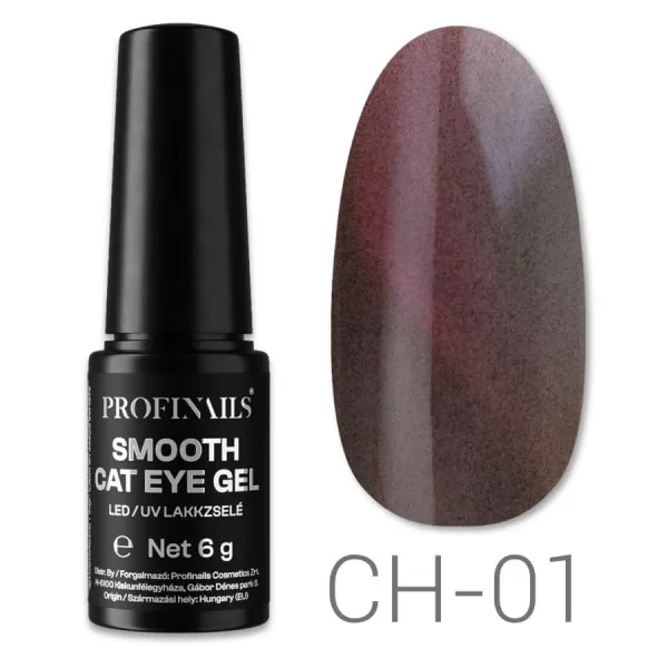 Profinails Smooth Cat Eye LED/UV lakkzselé 6gr CH-01