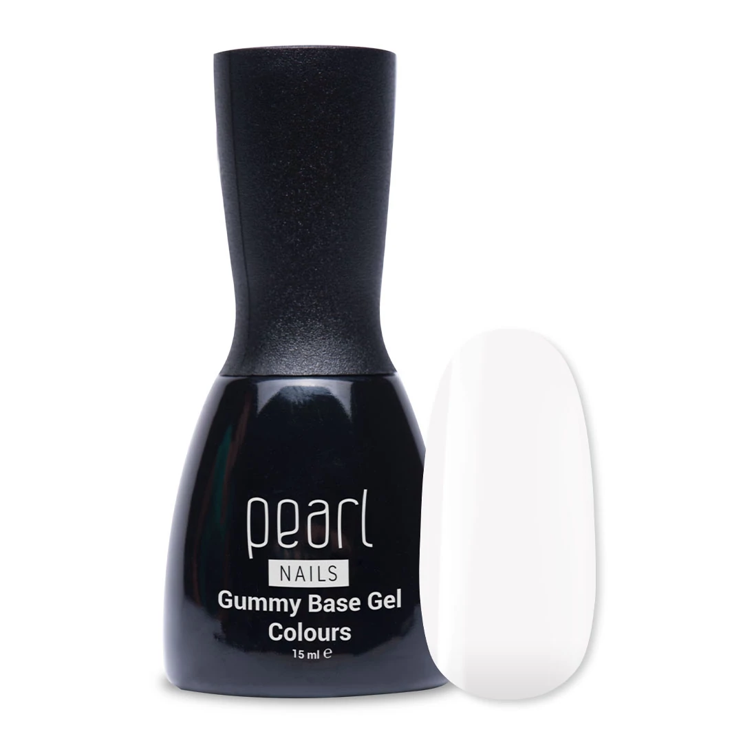 Pearl Nails Gummy Base Gel 15ml - White