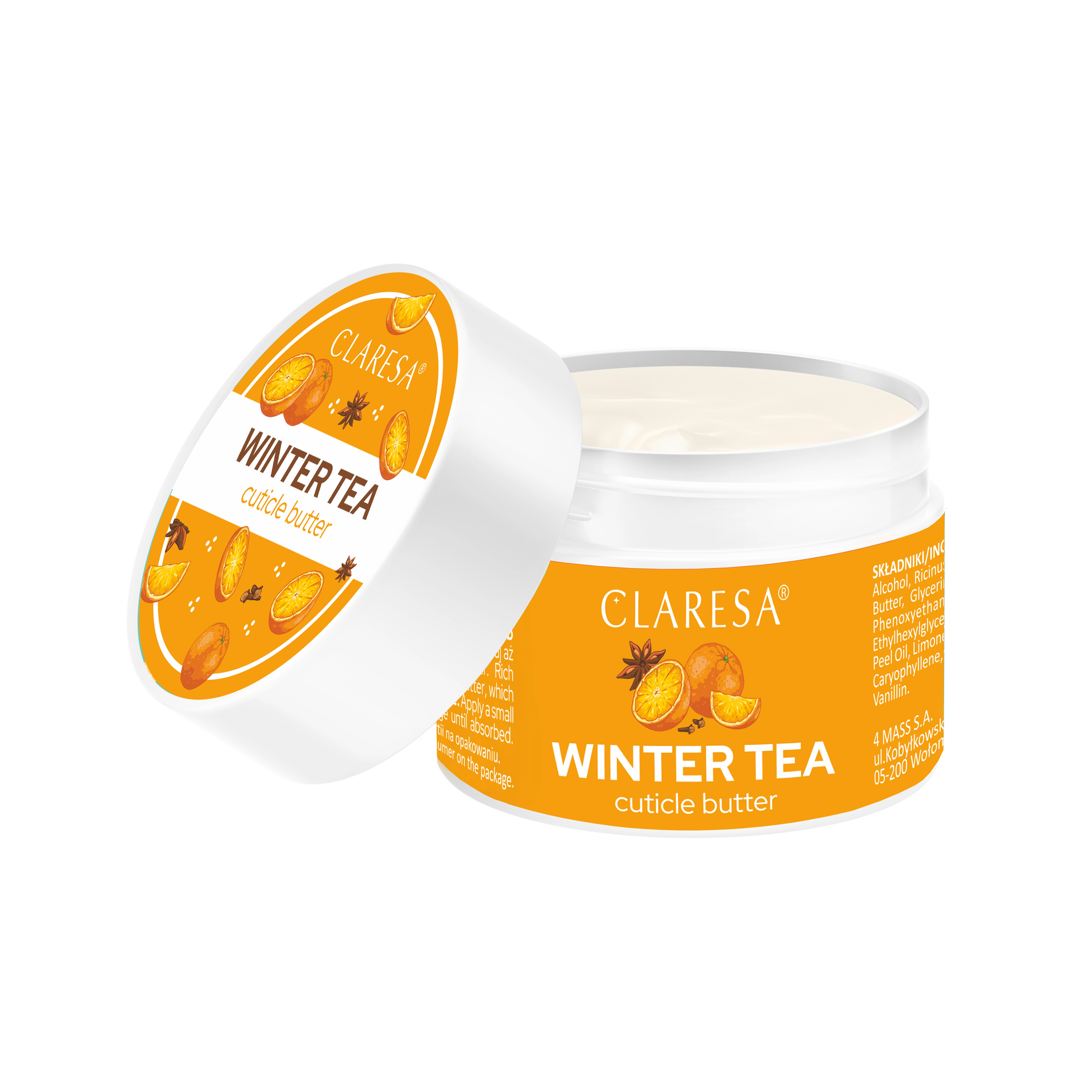 CLARESA Körömbőr ápoló krém 13g - Téli Tea