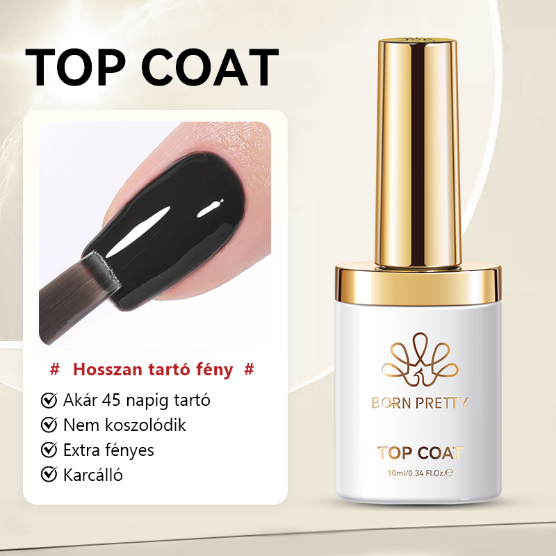 Born Pretty TERRA - F02 - Super Top Coat 10 ml
