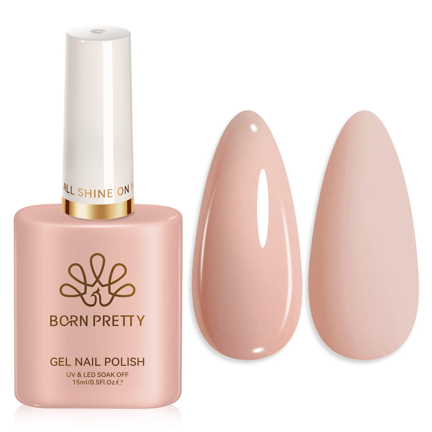 Born Pretty UV/LED gél lakk 15 ml - SJ08 - Hema-Free