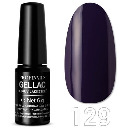 Profinails Gel Lac LED/UV lakkzselé 6gr No.129