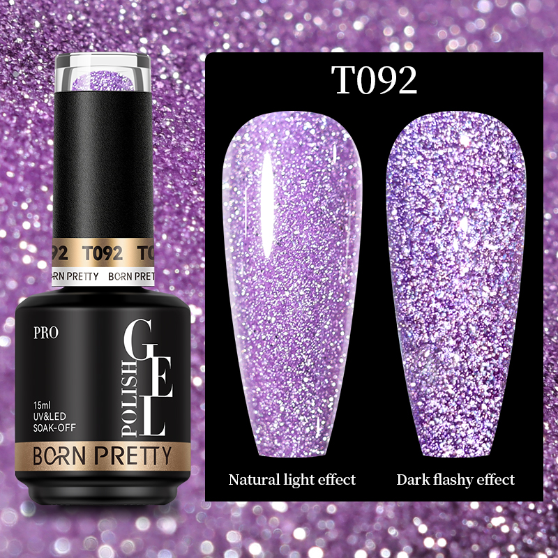 BORN PRETTY PRO UV/LED gél lakk 15 ml - T092 - Reflective Gel