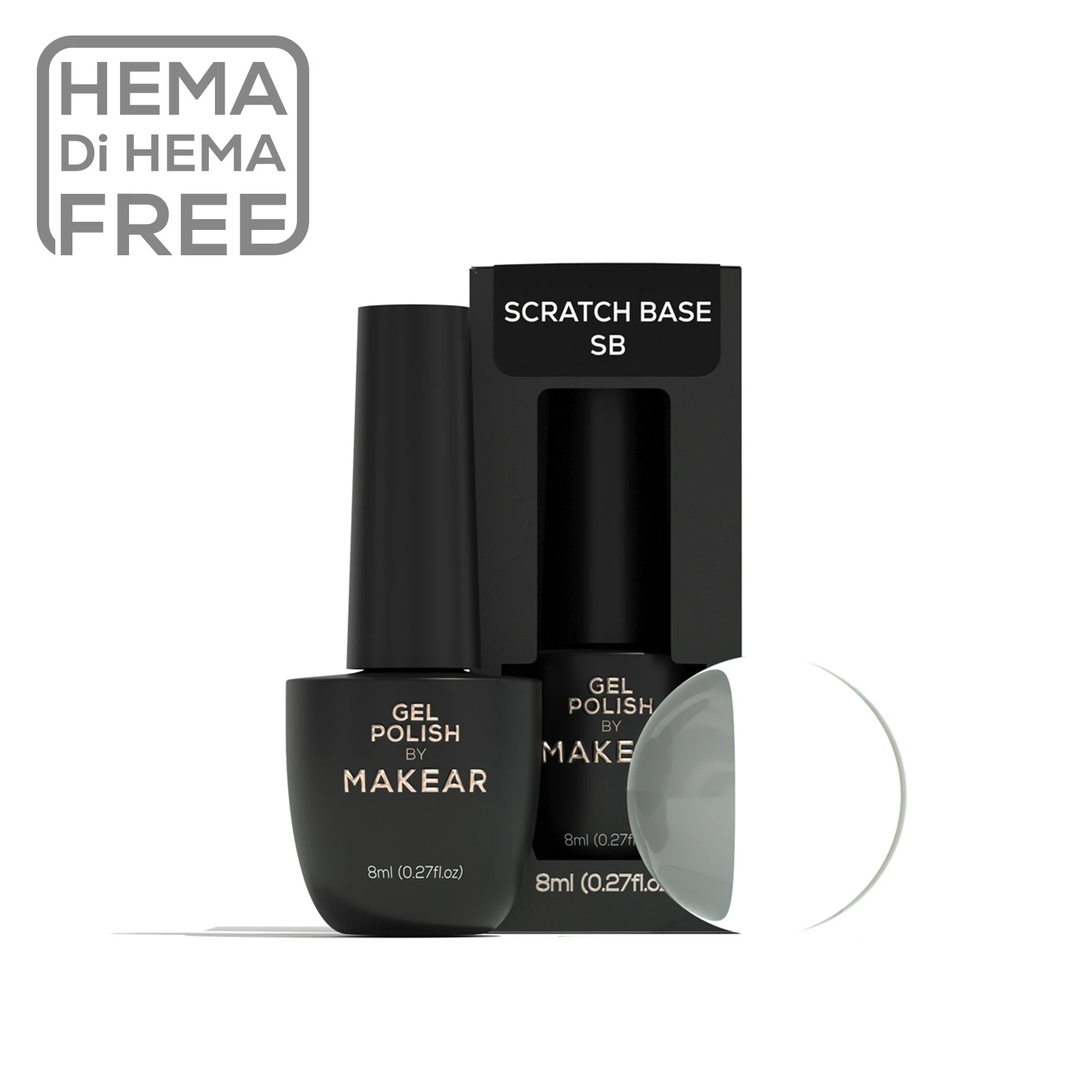 MAKEAR Scratch Base Gel 8 ml
