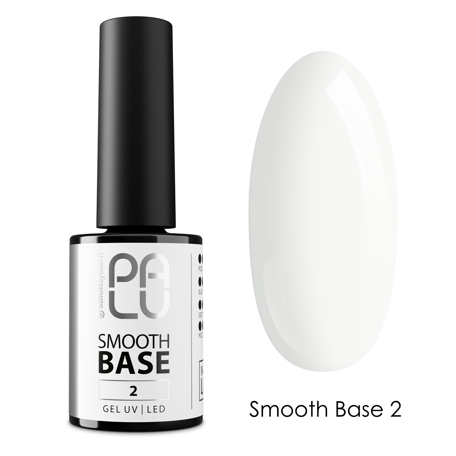 PALU Smooth Base Gel 11g No.02 Milky White