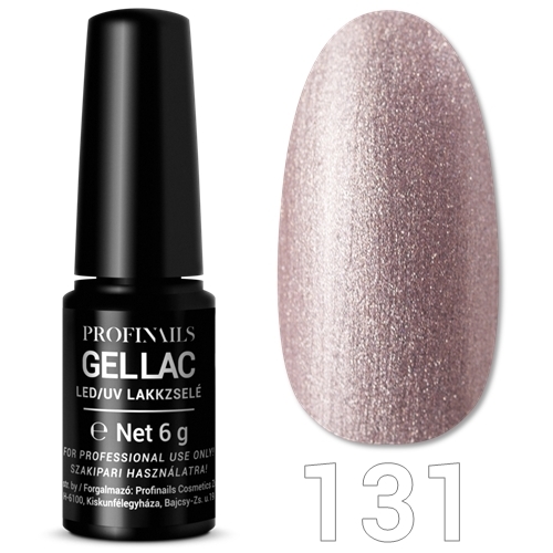 Profinails Gel Lac LED/UV lakkzselé 6gr No.131