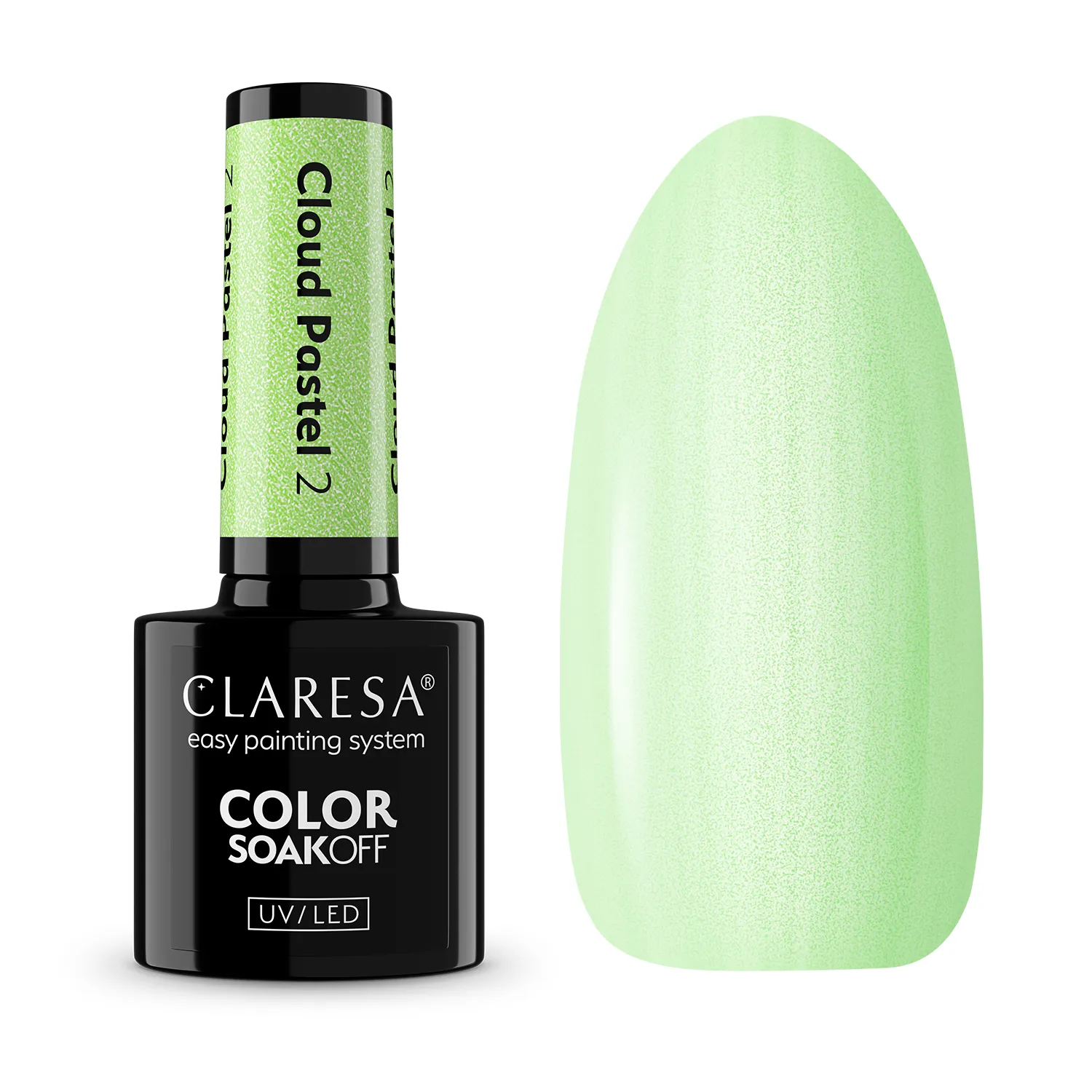 CLARESA UV/LED gél lakk 5g - Cloud Pastel 02