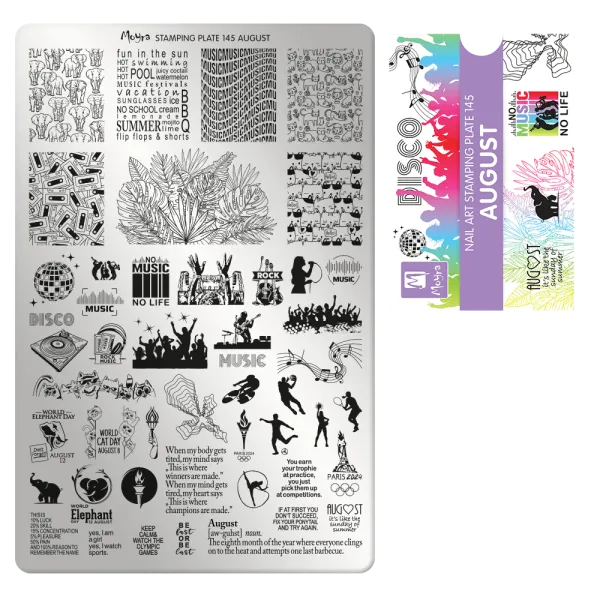 Moyra nyomdalemez No.145 August