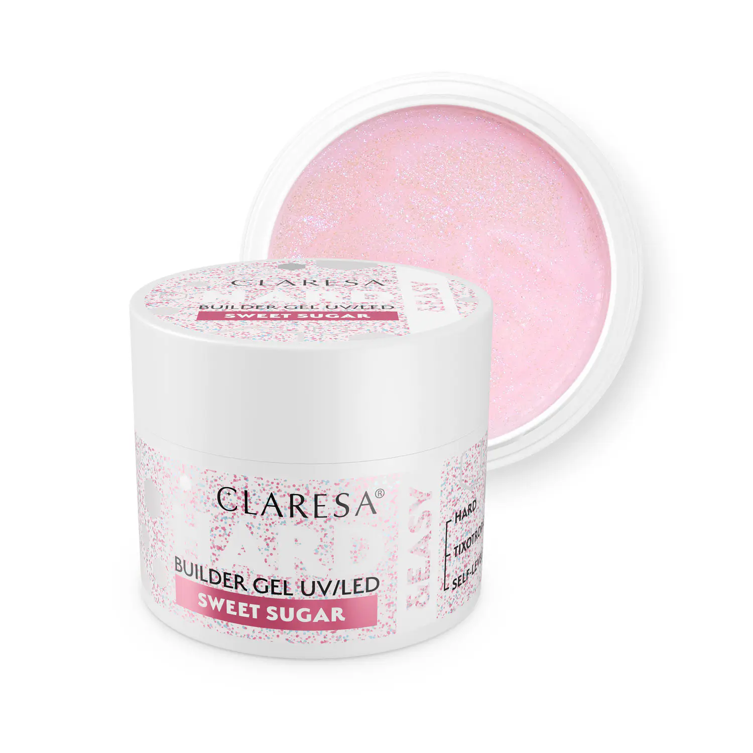 CLARESA Hard&Easy Builder Gél 12g - Sweet Sugar