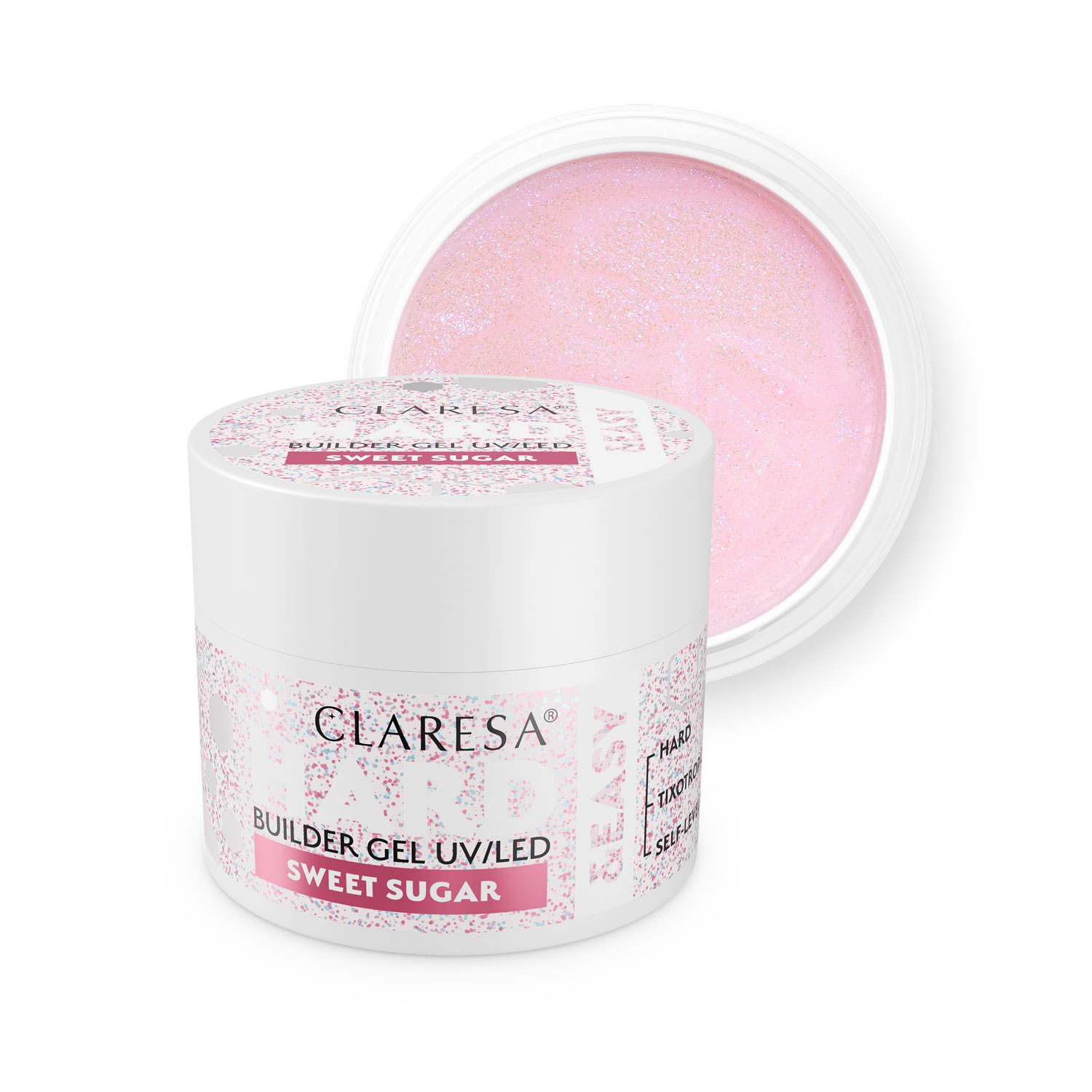 CLARESA Hard&Easy Builder Gél 45g - Sweet Sugar