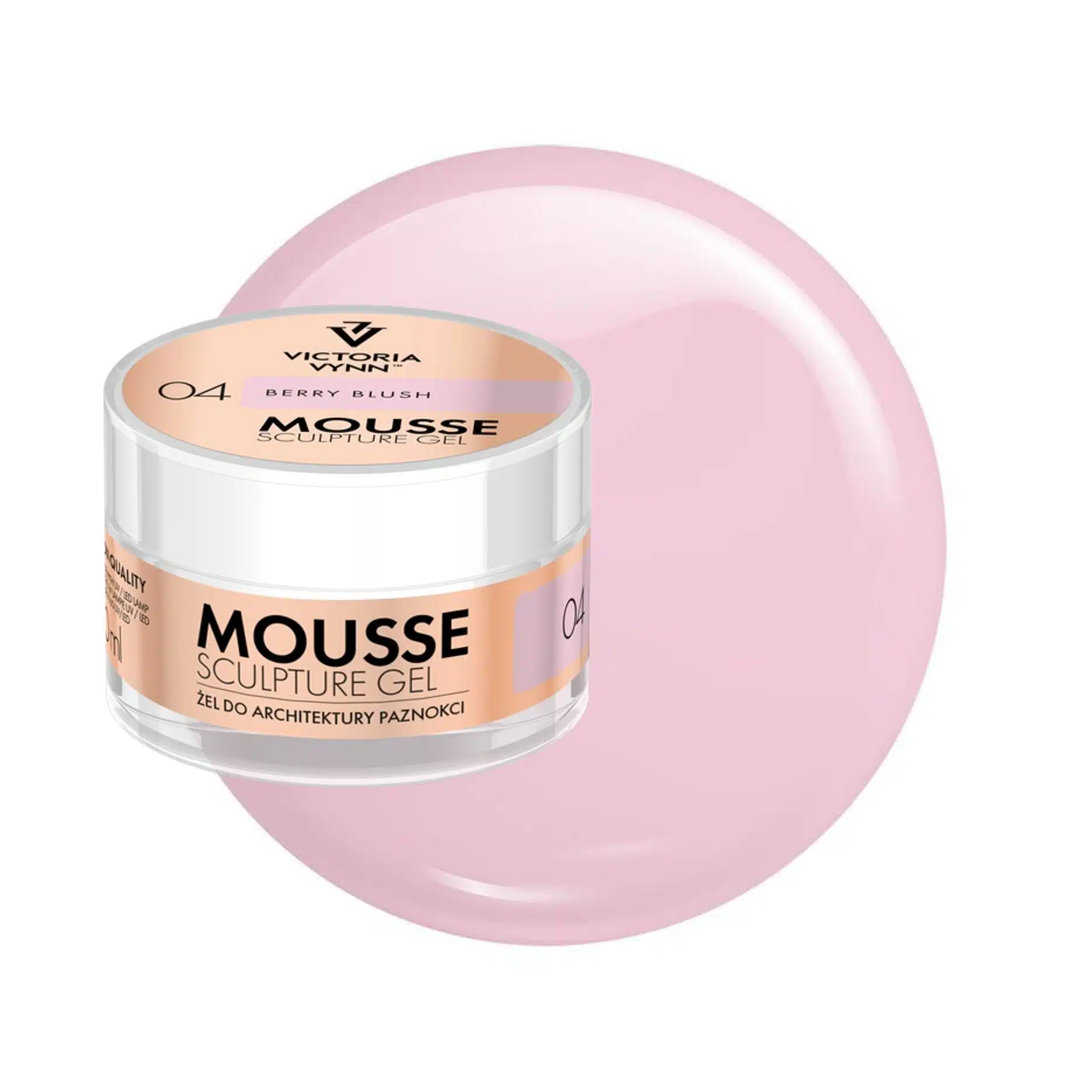 Victoria Vynn MOUSSE SCULPTURE GEL 15ml No.04 Berry Blush