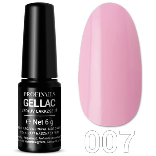 Profinails Gel Lac LED/UV lakkzselé 6gr No.007