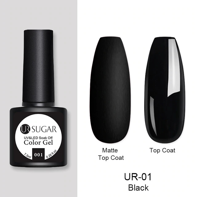 UR SUGAR 7,5 ml No.001 Black