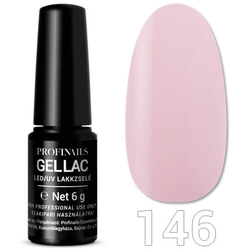 Profinails Gel Lac LED/UV lakkzselé 6gr No.146