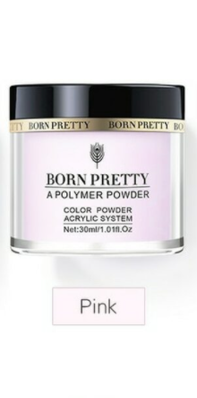 Born Pretty porcelánpor 30 ml - Pink