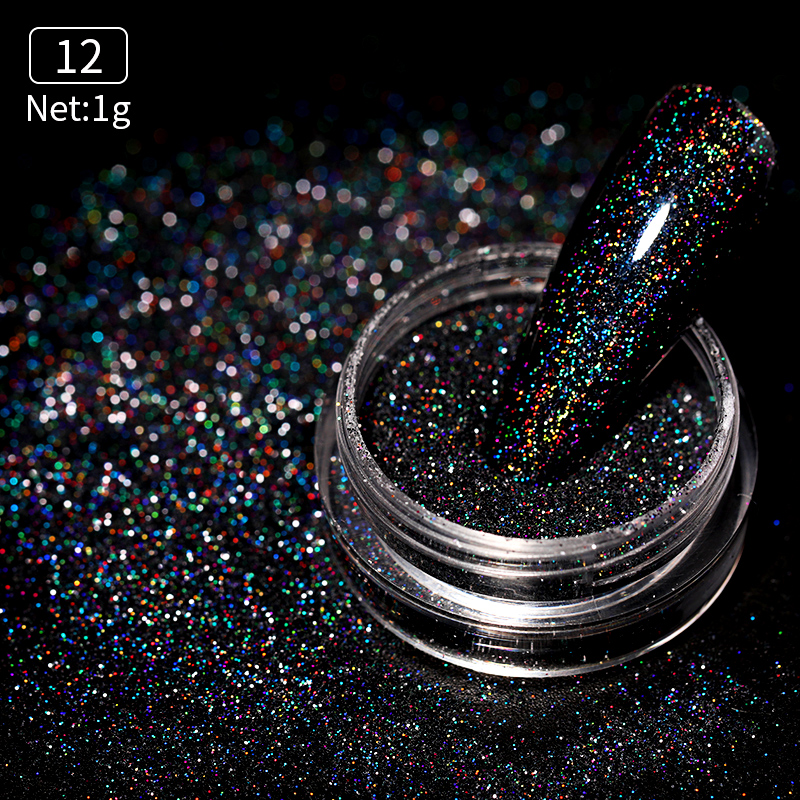 Born Pretty - Holographics csillámpor 0.5g - No.12