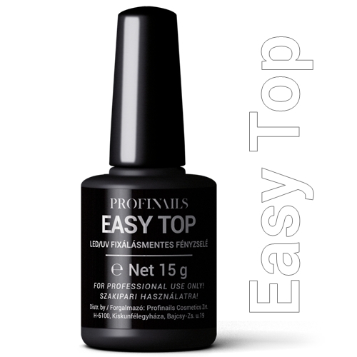 Profinails Easy Top fixálásmentes LED/UV fényzselé 15gr