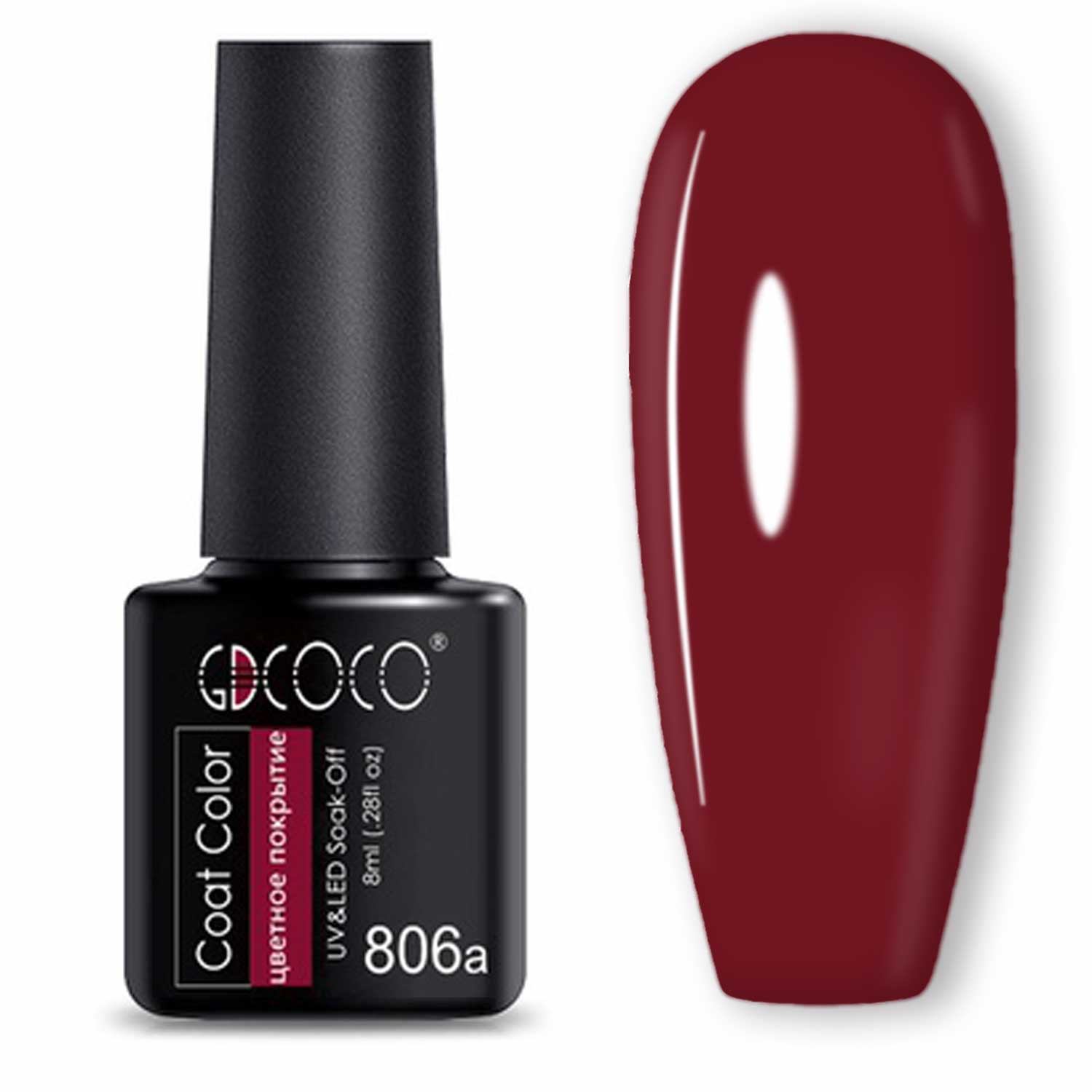 GDCoco gel lakk - UV/LED - 8 ml - 806a