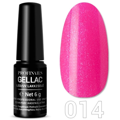 Profinails Gel Lac LED/UV lakkzselé 6gr No.014