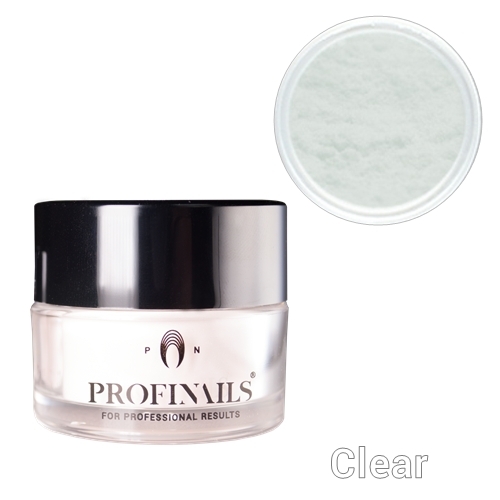 Profinails Acrylic powder porcelánpor - clear 20g