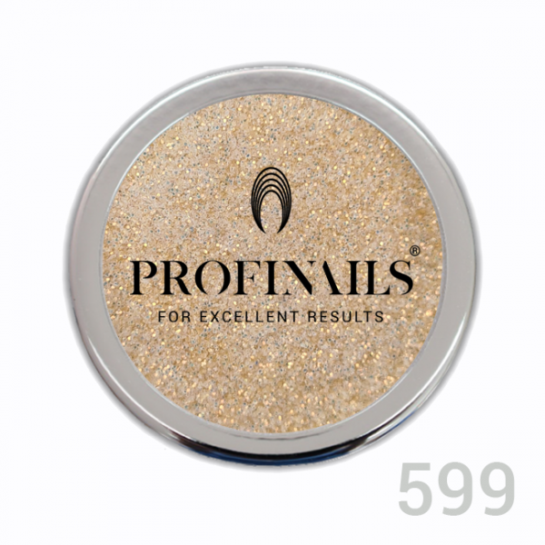 Profinails Cosmetic Glitter  3 gr No. 599 - multicolor karamell