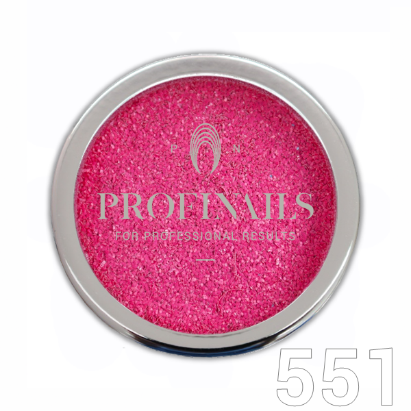 Profinails Cosmetic Glitter No. 551 3 gr - pink