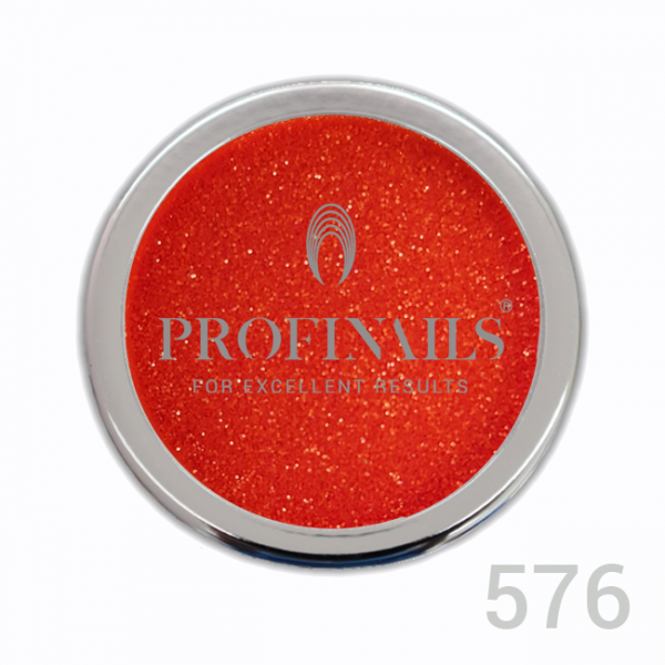 Profinails Cosmetic Glitter No. 576 3 gr - narancs