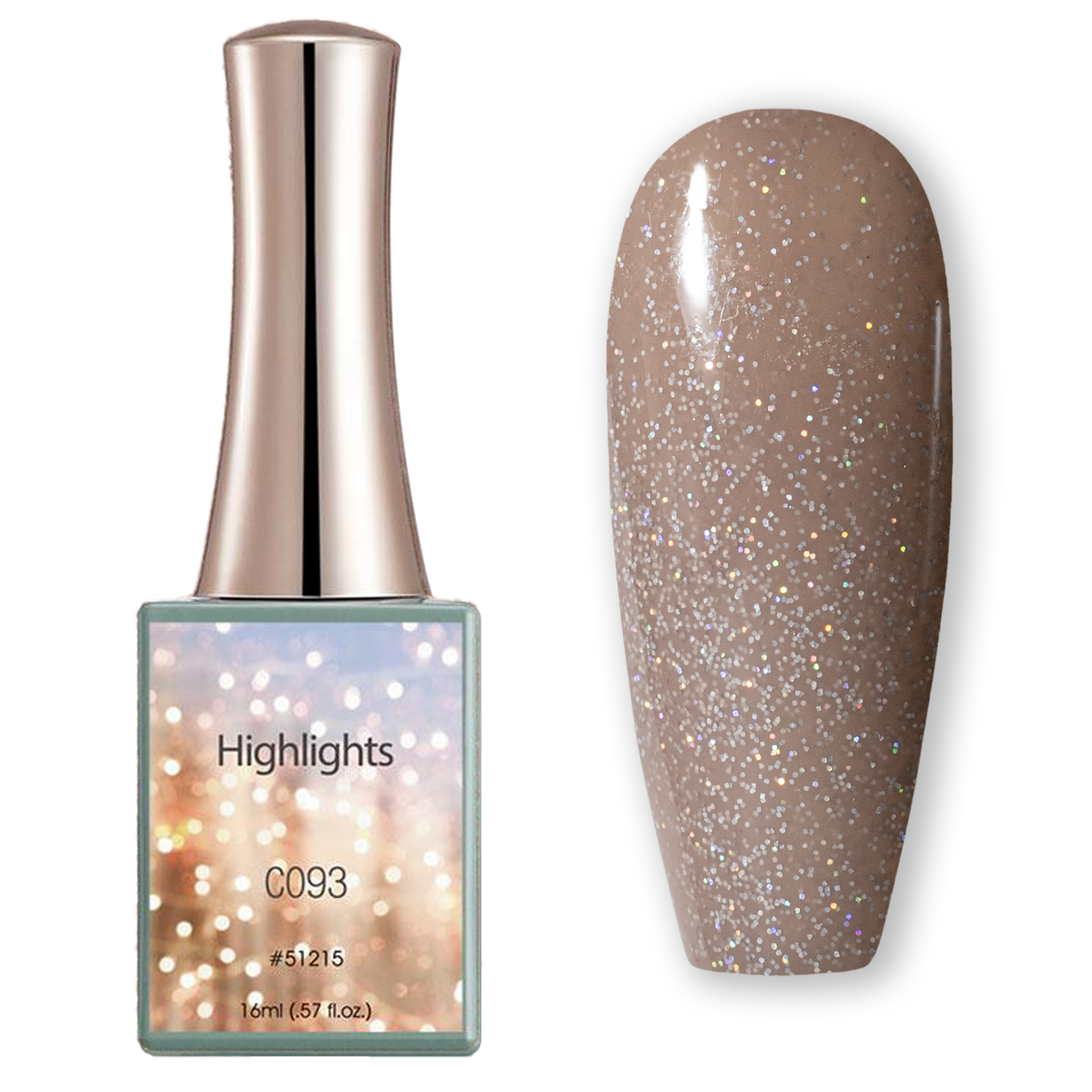 CANNI Highlights UV/LED gél lakk 16 ml No.C093