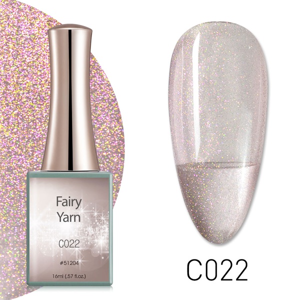 CANNI Fairy Yarn UV/LED gél lakk 16 ml No.C022