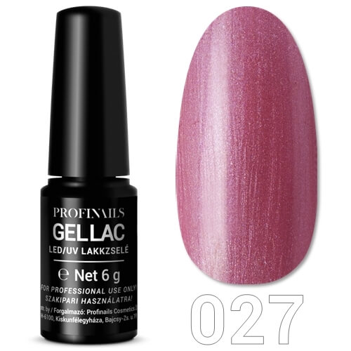 Profinails Gel Lac LED/UV lakkzselé 6gr No.027