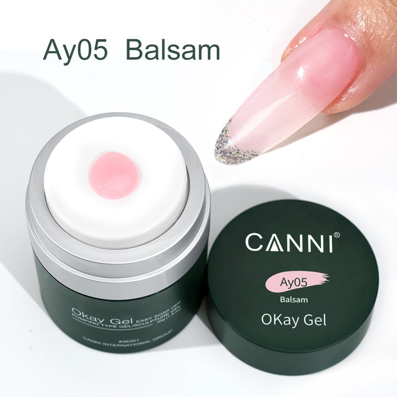 CANNI OKay Gel UV/LED építőzselé 30g - Ay05 Balsam