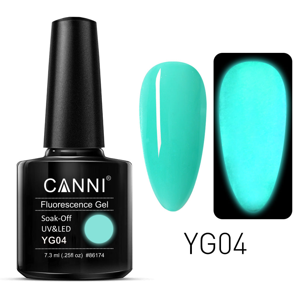 CANNI Luminous Neon Gel UV/LED gél lakk 7.3 ml No. YG04