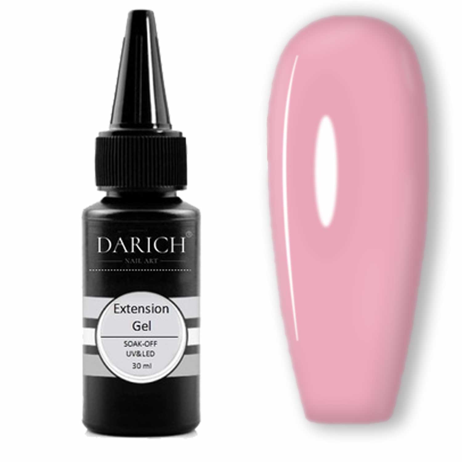 DARICH Extension Gel utántöltő 30 ml No.05 Rose Quartz