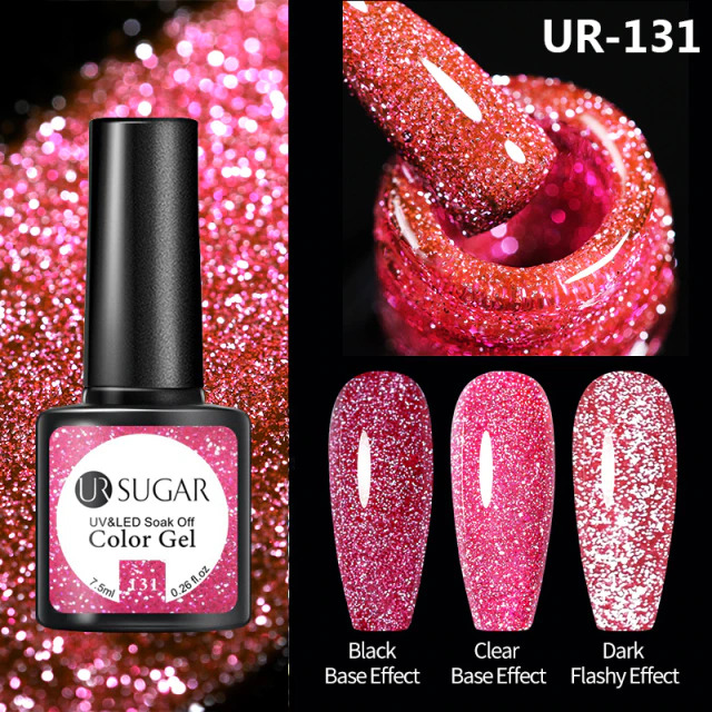 UR SUGAR 7,5 ml - Reflective Glitter Series - No.131