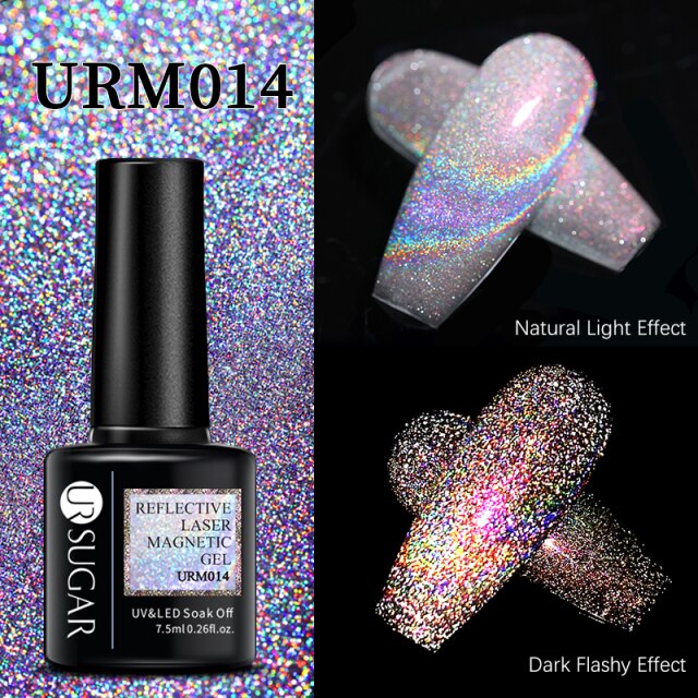 UR SUGAR 7,5 ml - Reflective Magnetic Laser Gel Series - URM014
