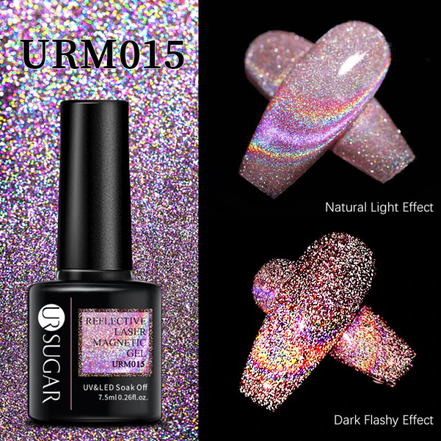 UR SUGAR 7,5 ml - Reflective Magnetic Laser Gel Series - URM015