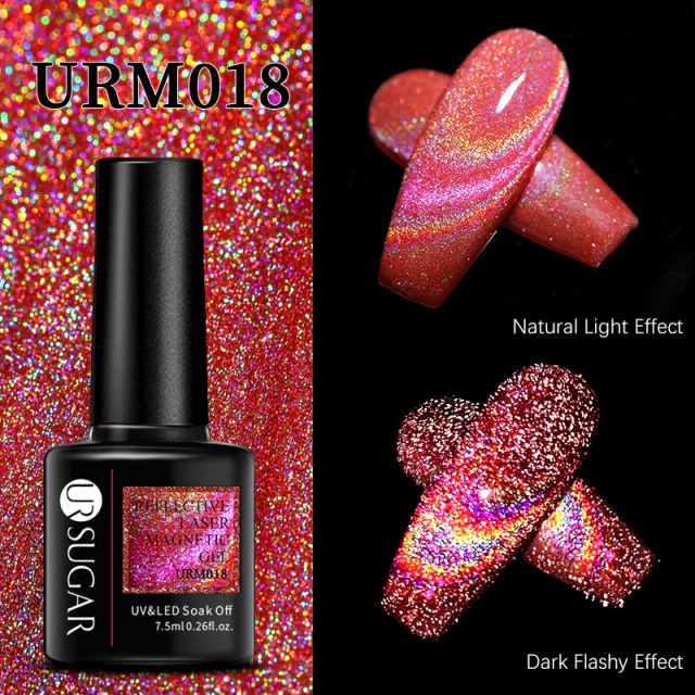 UR SUGAR 7,5 ml - Reflective Magnetic Laser Gel Series - URM018