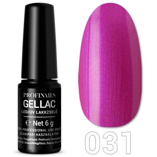 Profinails Gel Lac LED/UV lakkzselé 6gr No.031