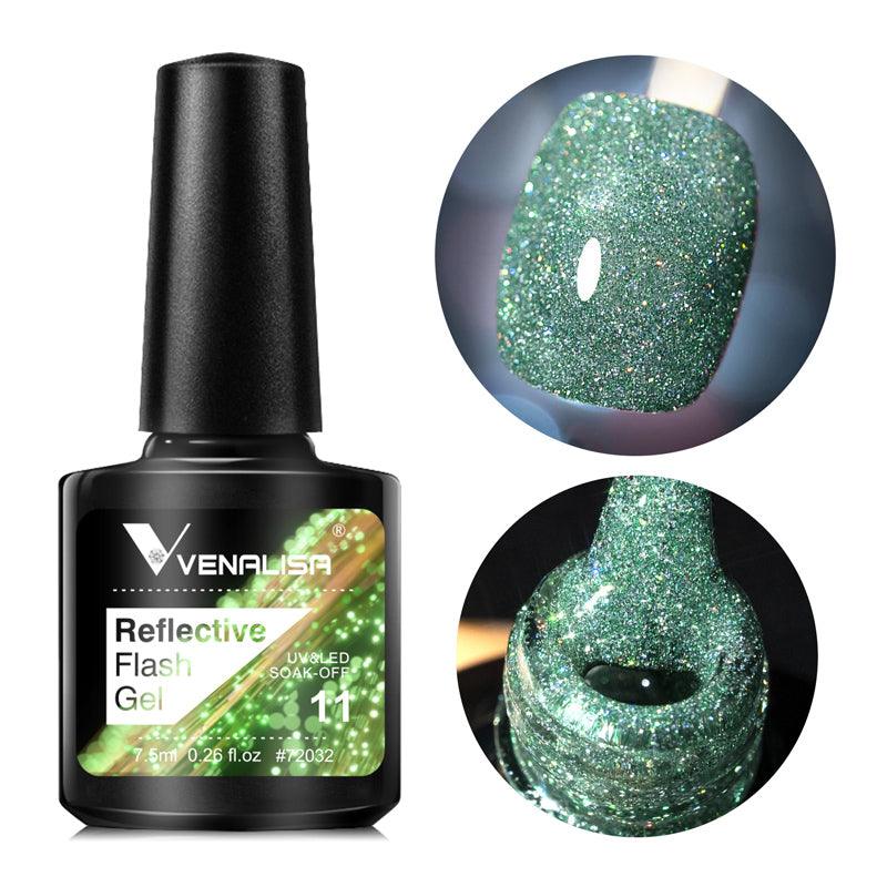 Venalisa Reflective Neon Disco Gel UV/LED Gél Lakk 7.5 ml - BD11