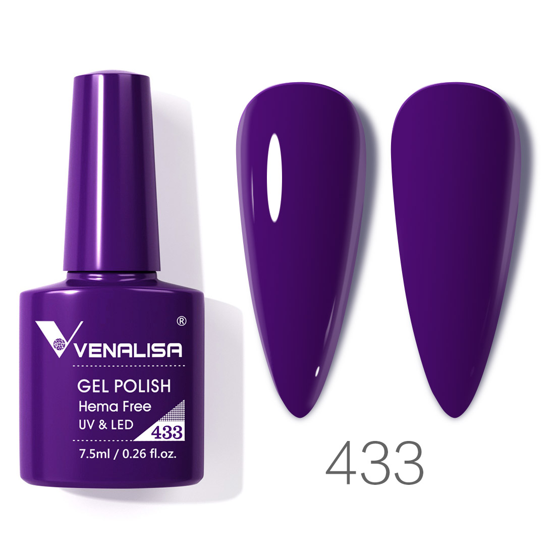 Venalisa UV/LED Gél Lakk 7.5 ml No.433