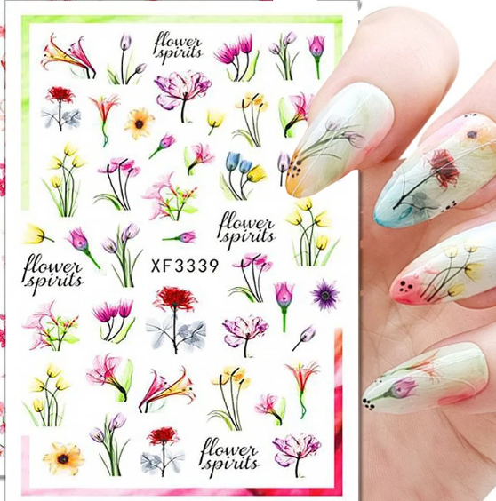 Köröm matrica 3D-s No.XF3339 -140