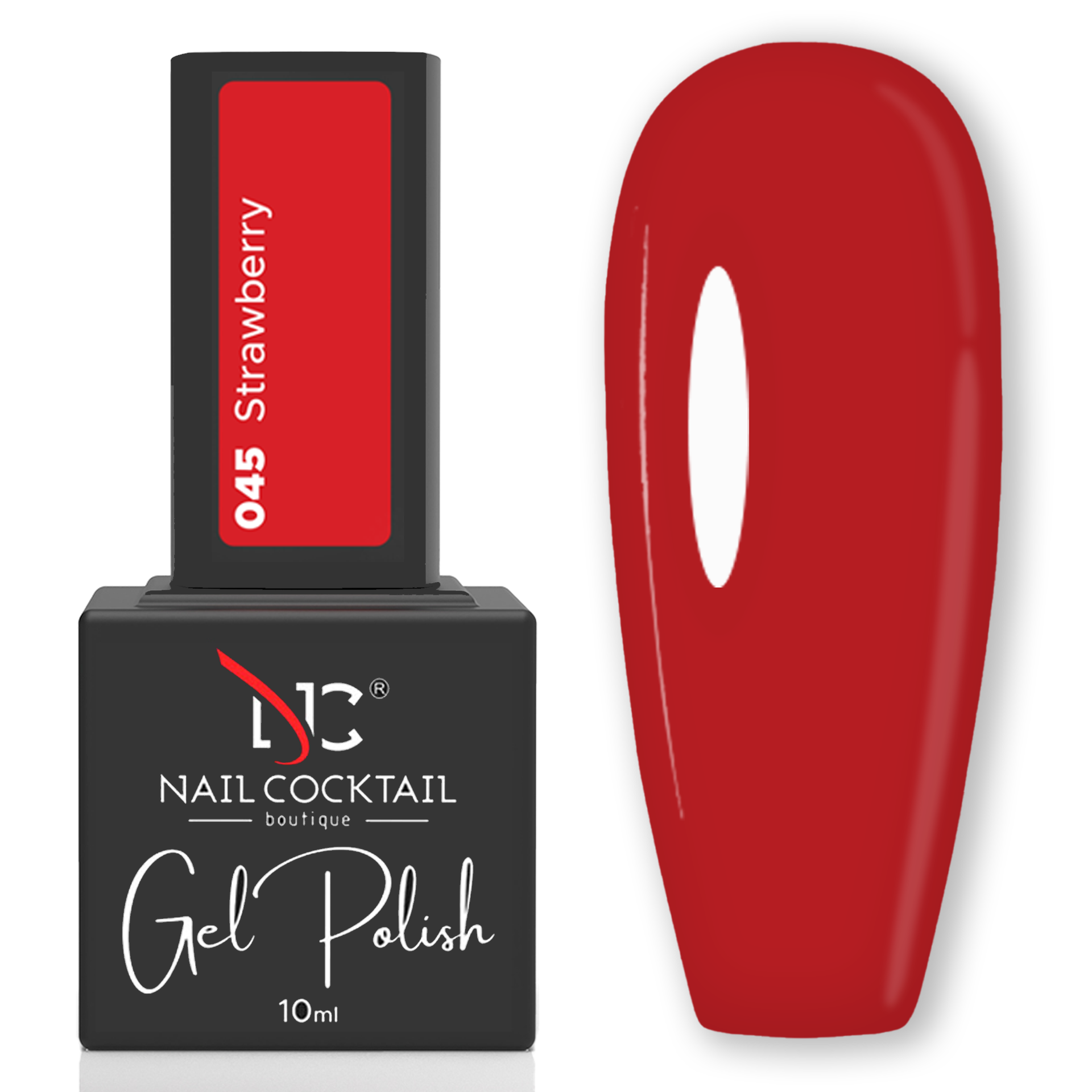 Nail Cocktail Boutique gél lakk 10 ml No.045 Strawberry