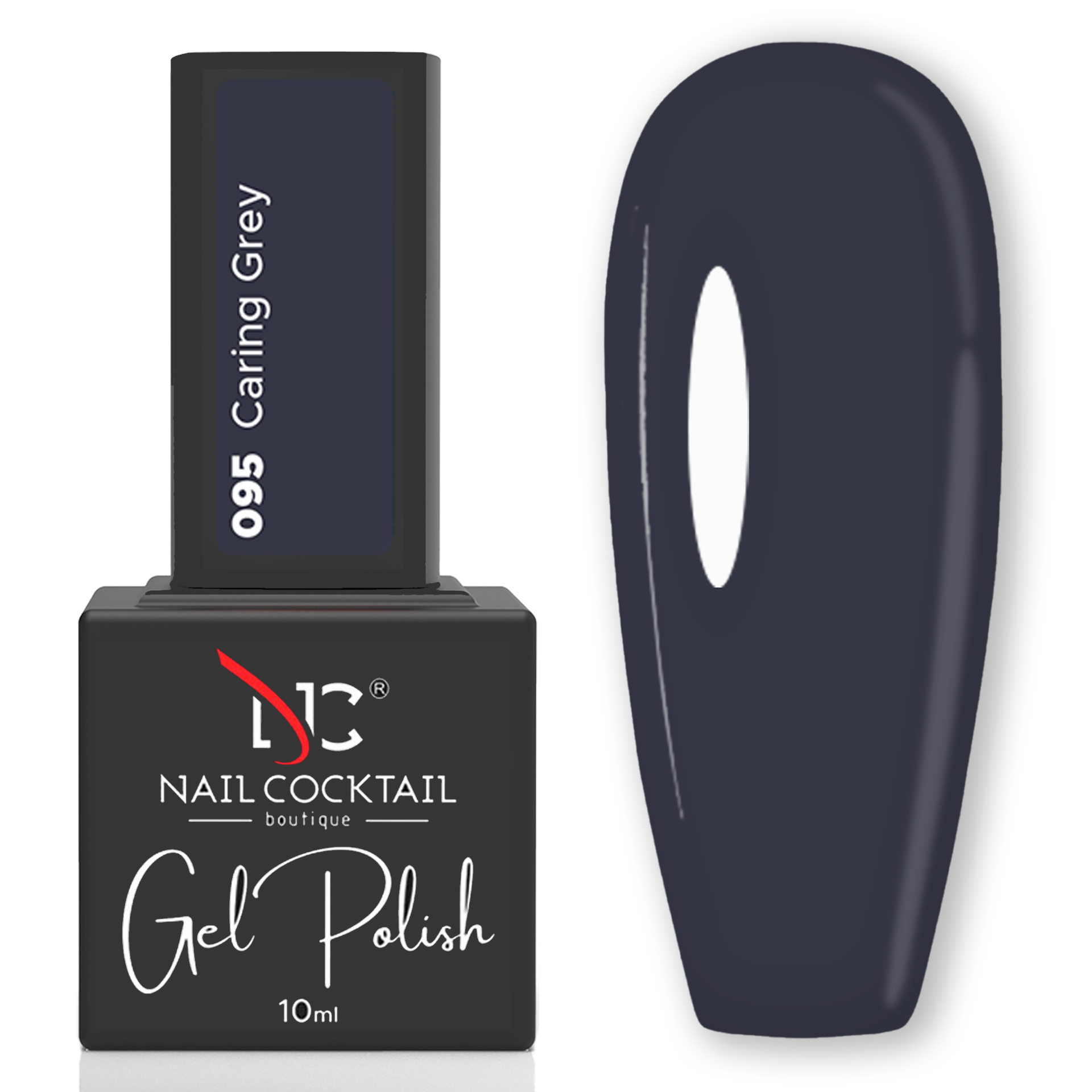 Nail Cocktail Boutique gél lakk 10 ml No.095 Caring Grey