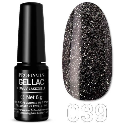 Profinails Gel Lac LED/UV lakkzselé 6gr No.039