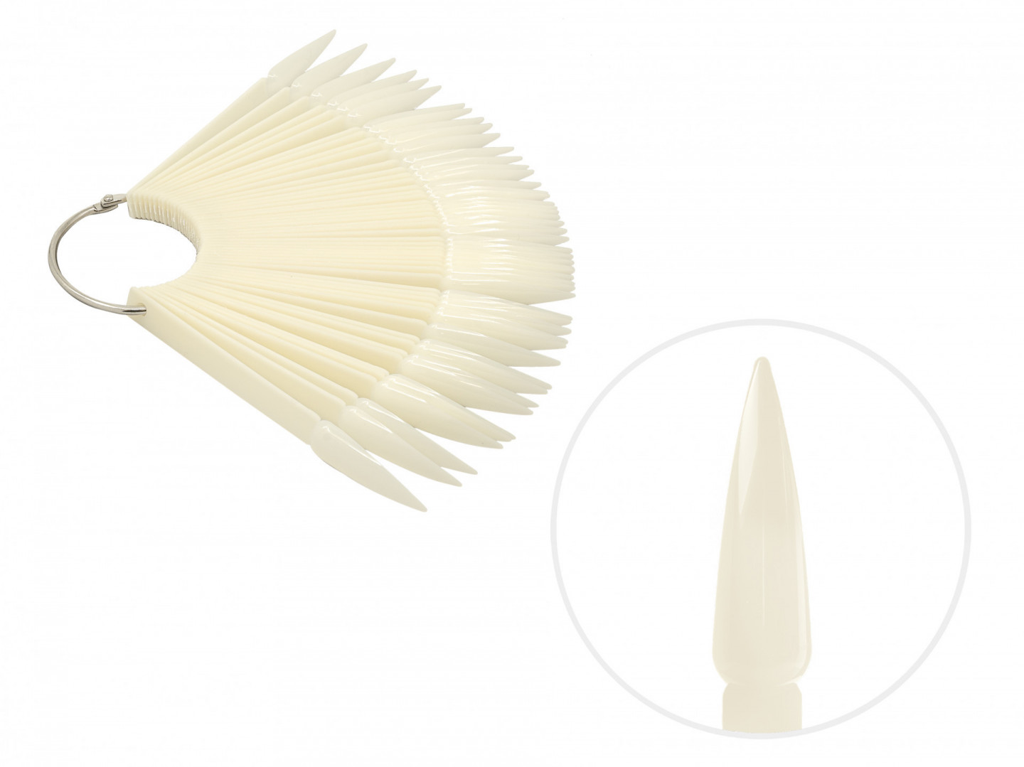 Margaréta legyező 50 db-os NATUR - Stiletto