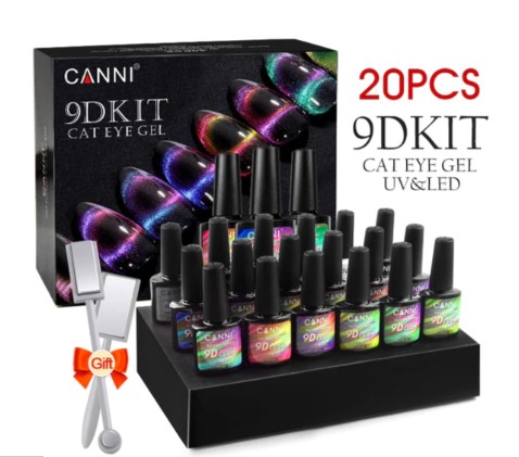 CANNI 9D Cat Eye szett