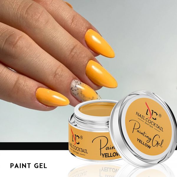 Nail Cocktail Boutique Painting Gel 5 gr - Yellow