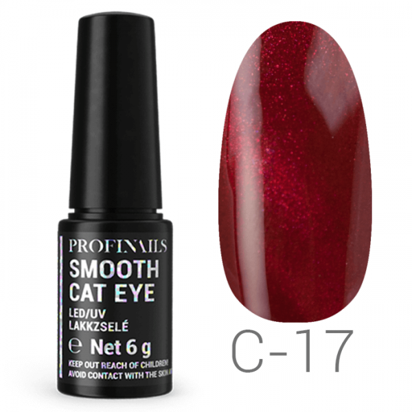 Profinails Smooth Cat Eye LED/UV lakkzselé 6gr C-17