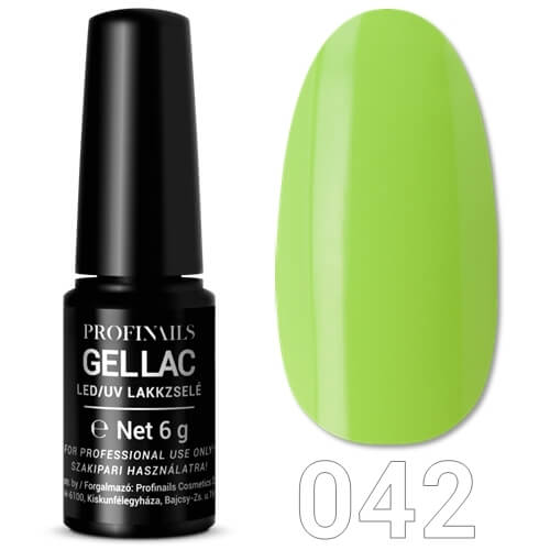 Profinails Gel Lac LED/UV lakkzselé 6gr No.042