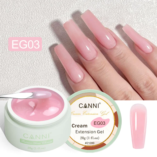 CANNI Cream Extension gel - építőzselé - 28g - EG03